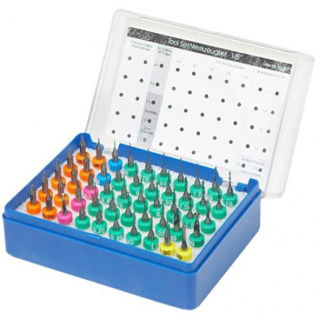 QUARKZMAN 40 Stück Filz-Polierbits 10mm - Für Drehwerkzeuge & Bohrmaschinen